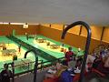 Rechter Teil der Tischtennishalle
